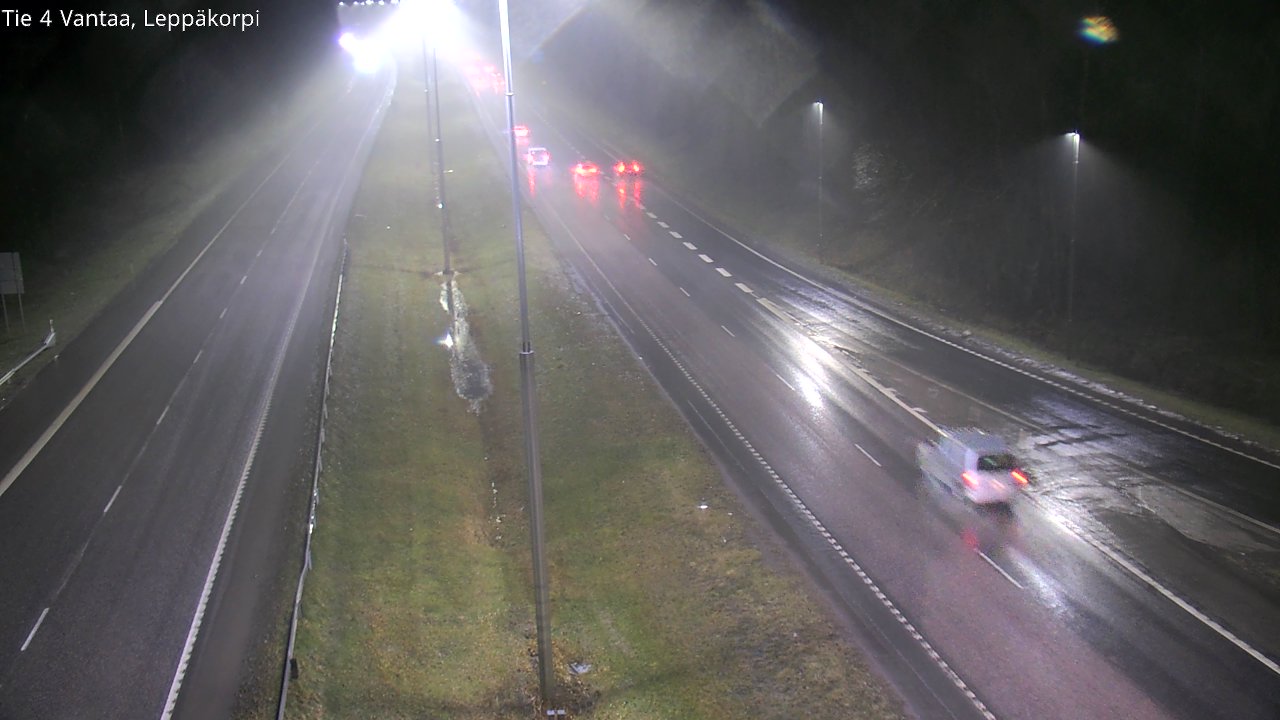 Weather Camera Image Väg 4 Vanda Alkärr, Vantaa, Uusimaa