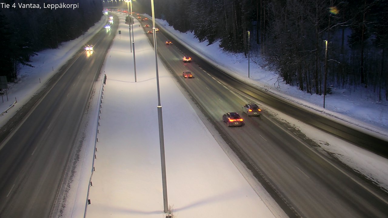 Kelikamerat Kuva Tie 4 Vantaa Leppäkorpi, Vantaa, Uusimaa