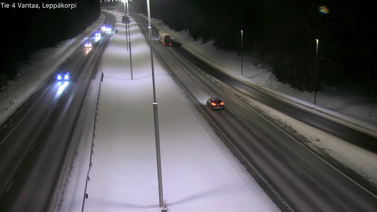 Kelikamerat Kuva Tie 4 Vantaa Leppäkorpi, Vantaa, Uusimaa