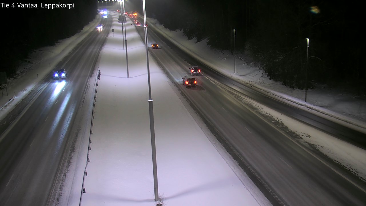 Kelikamerat Kuva Tie 4 Vantaa Leppäkorpi, Vantaa, Uusimaa