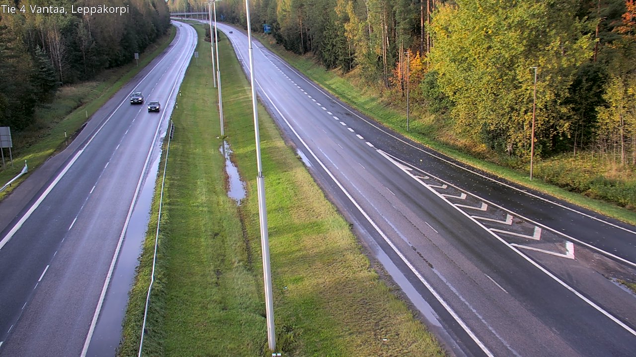 Weather Camera Image Road 4 Vantaa Leppäkorpi, Vantaa, Uusimaa