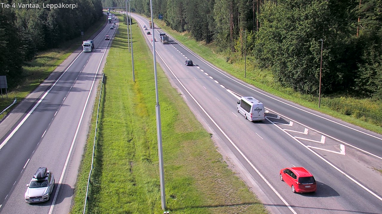 Kelikamerat Kuva Tie 4 Vantaa Leppäkorpi, Vantaa, Uusimaa
