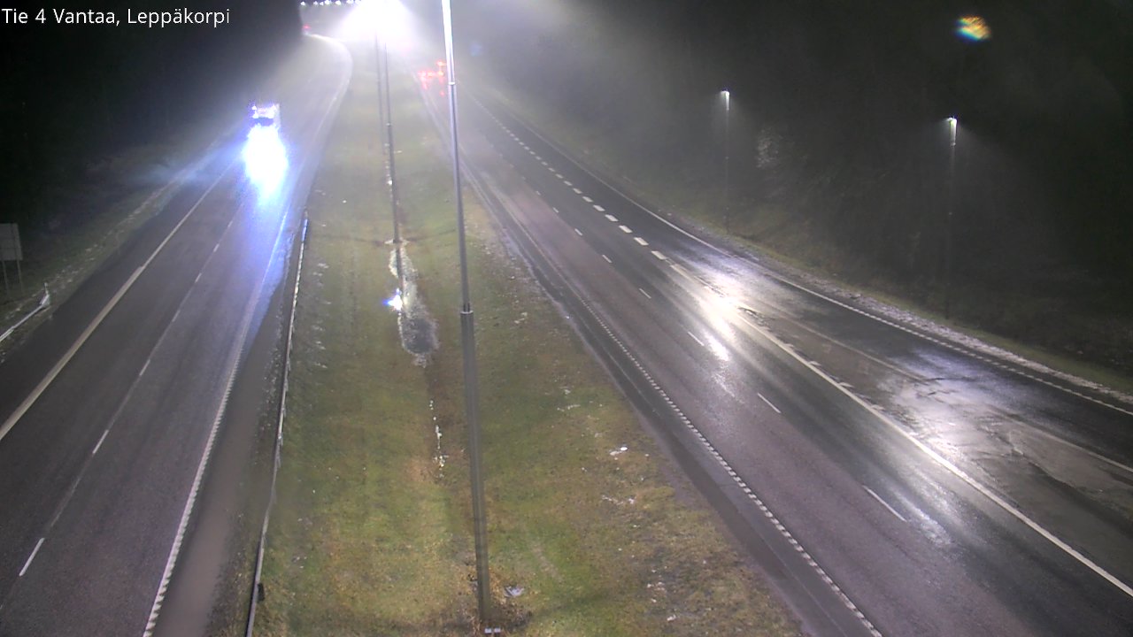 Weather Camera Image Väg 4 Vanda Alkärr, Vantaa, Uusimaa