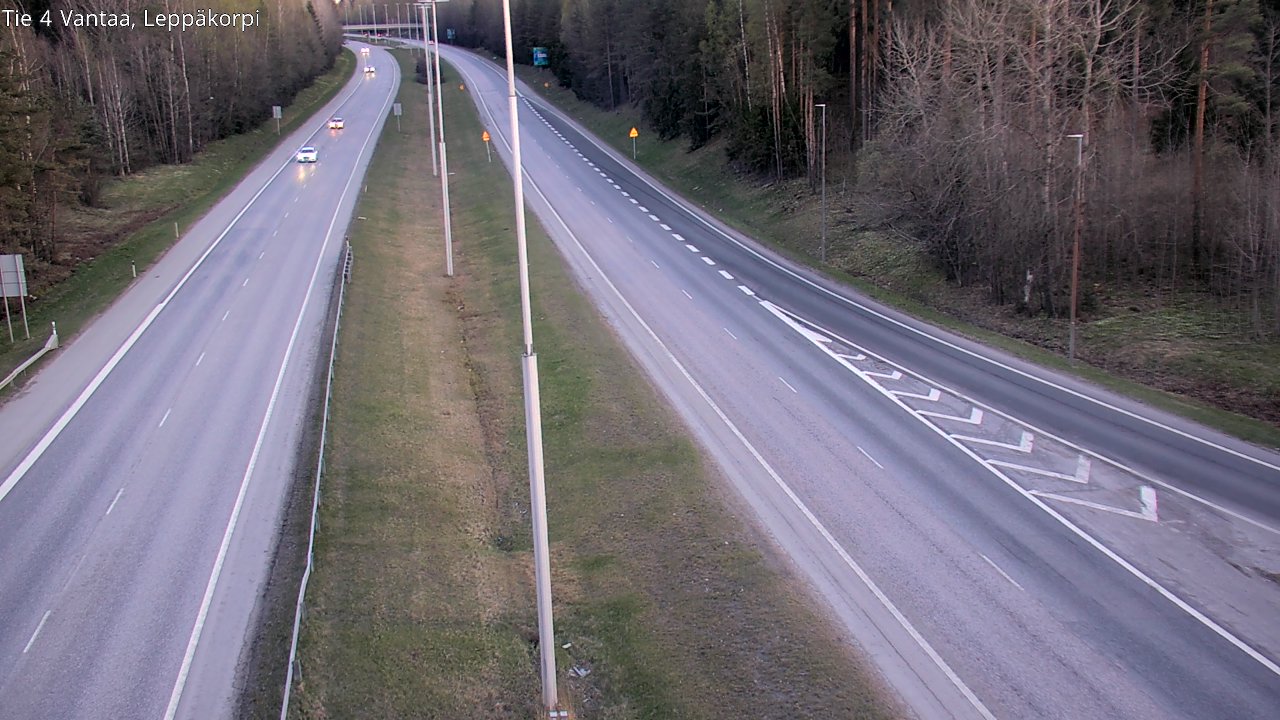 Weather Camera Image Road 4 Vantaa Leppäkorpi, Vantaa, Uusimaa