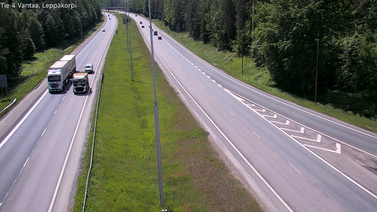 Kelikamerat Kuva Tie 4 Vantaa Leppäkorpi, Vantaa, Uusimaa