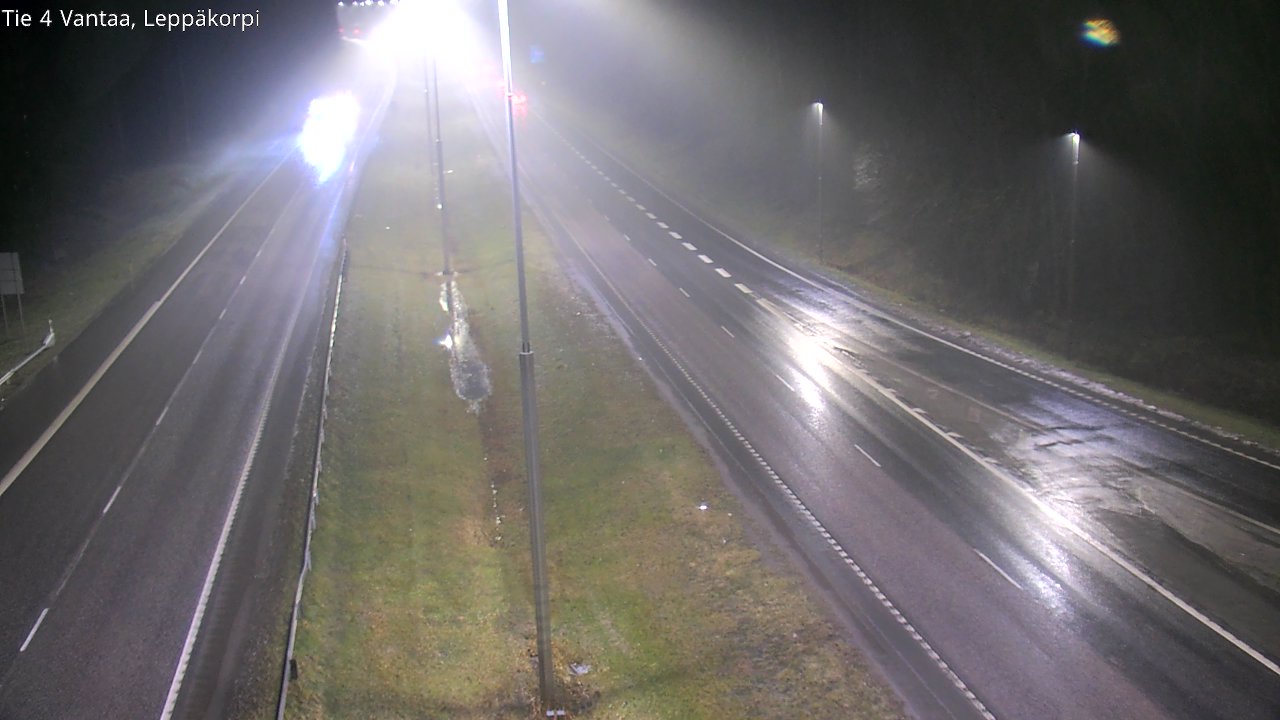Weather Camera Image Väg 4 Vanda Alkärr, Vantaa, Uusimaa