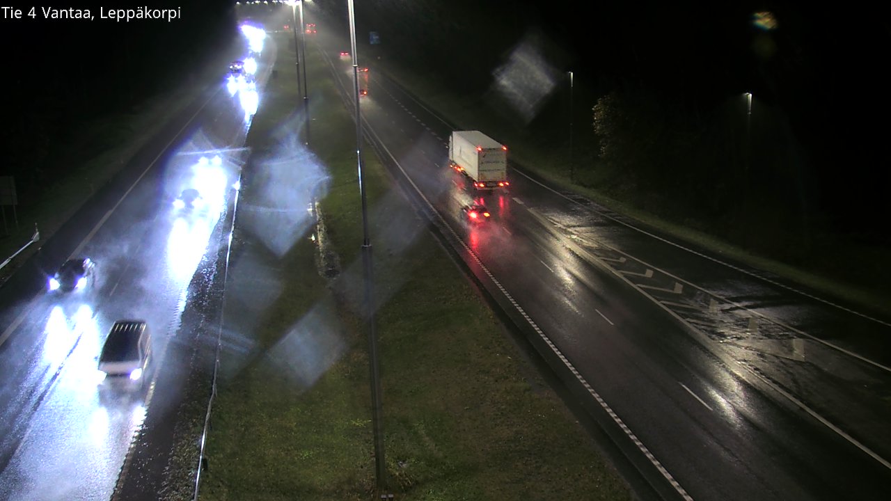 Kelikamerat Kuva Tie 4 Vantaa Leppäkorpi, Vantaa, Uusimaa