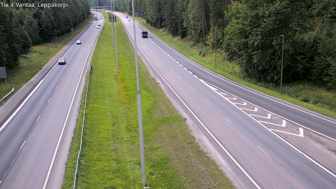 Weather Camera Image Road 4 Vantaa Leppäkorpi, Vantaa, Uusimaa