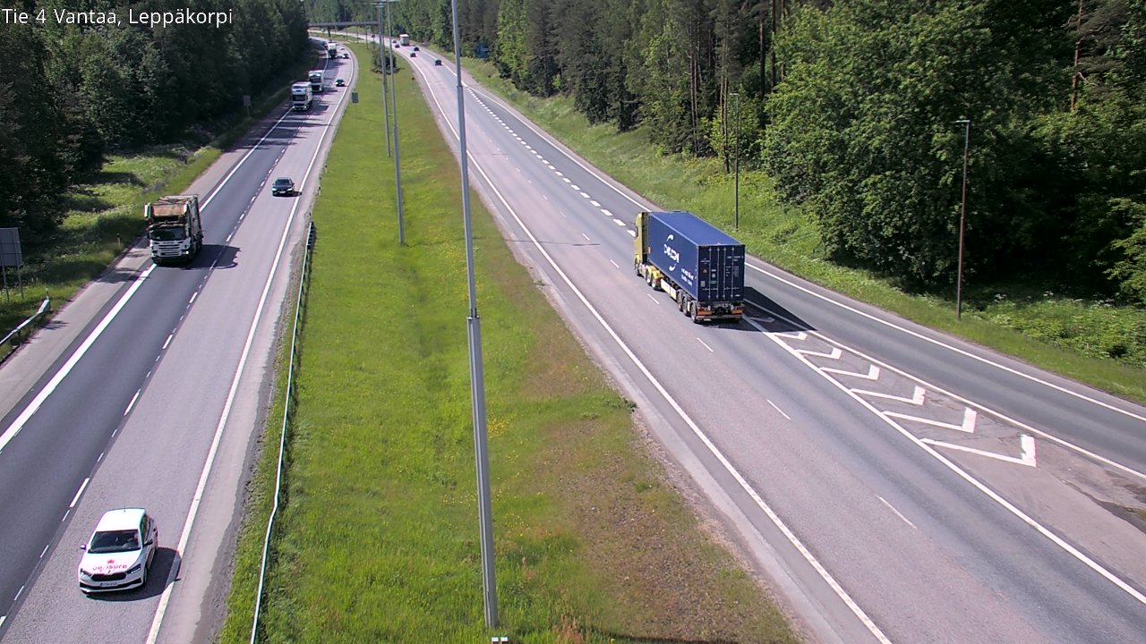 Kelikamerat Kuva Tie 4 Vantaa Leppäkorpi, Vantaa, Uusimaa
