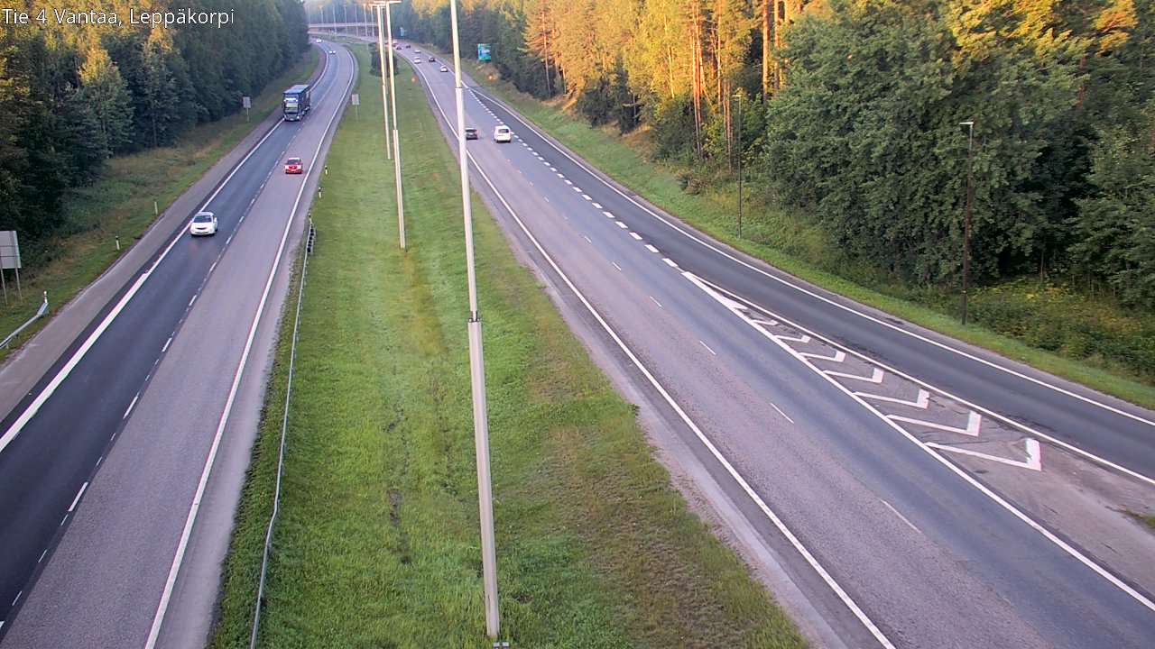 Kelikamerat Kuva Tie 4 Vantaa Leppäkorpi, Vantaa, Uusimaa