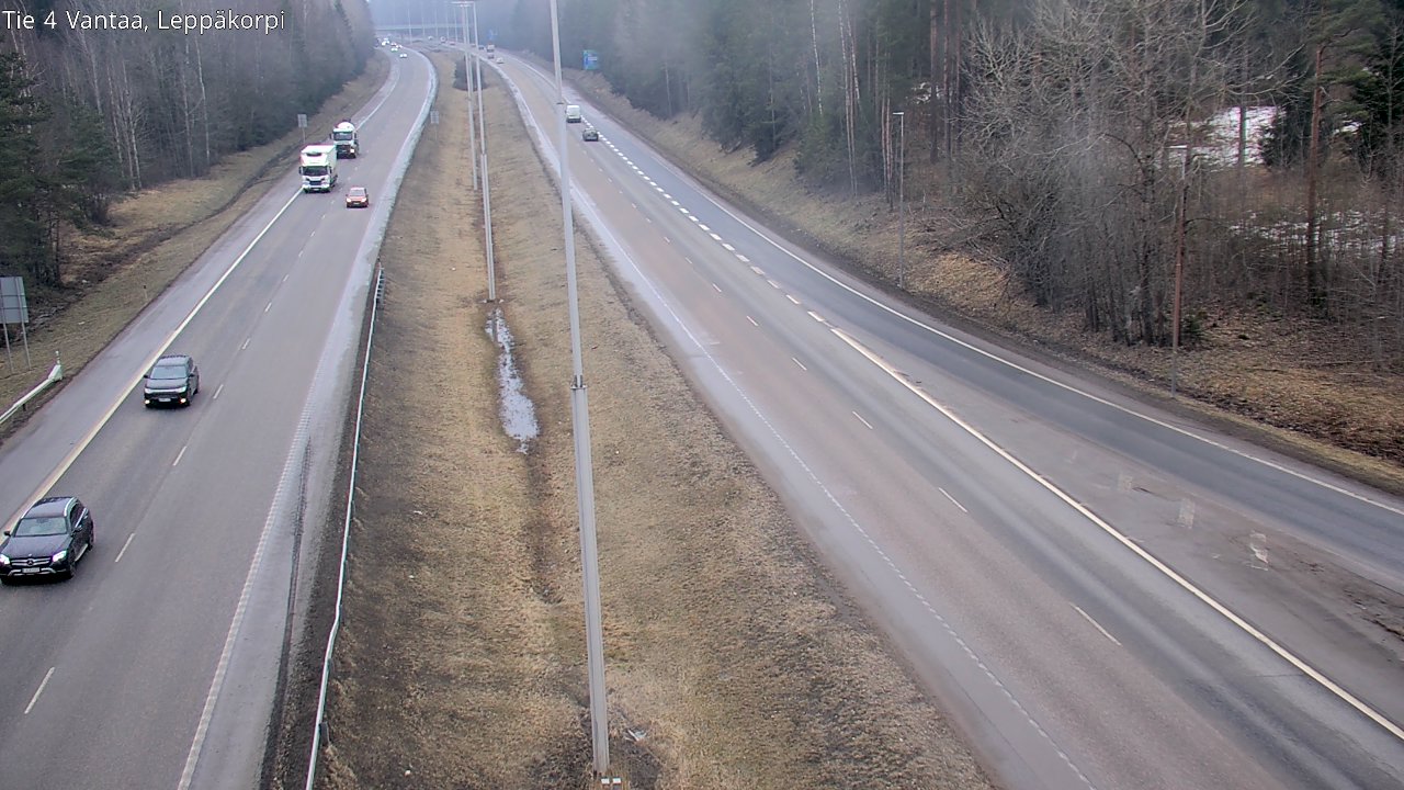 Weather Camera Image Road 4 Vantaa Leppäkorpi, Vantaa, Uusimaa