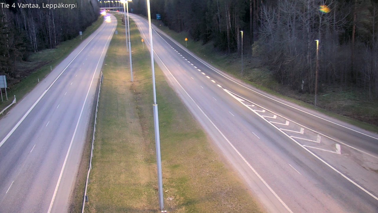 Weather Camera Image Road 4 Vantaa Leppäkorpi, Vantaa, Uusimaa