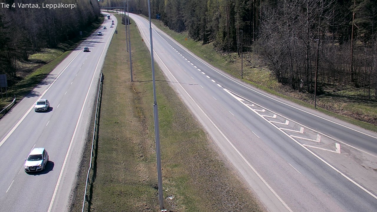 Kelikamerat Kuva Tie 4 Vantaa Leppäkorpi, Vantaa, Uusimaa