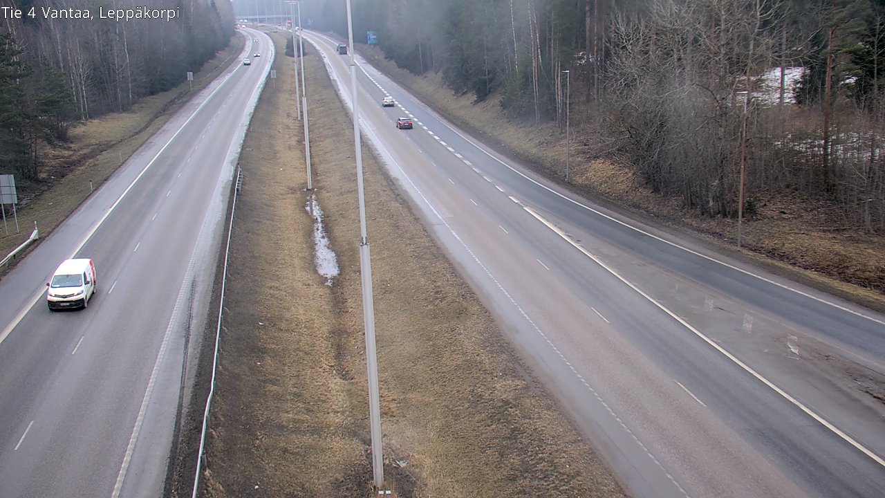 Weather Camera Image Road 4 Vantaa Leppäkorpi, Vantaa, Uusimaa