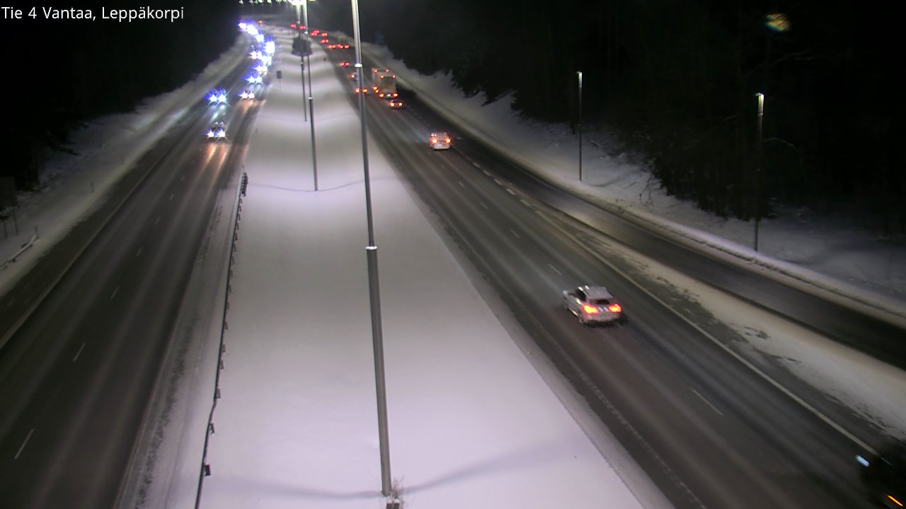 Weather Camera Image Road 4 Vantaa Leppäkorpi, Vantaa, Uusimaa