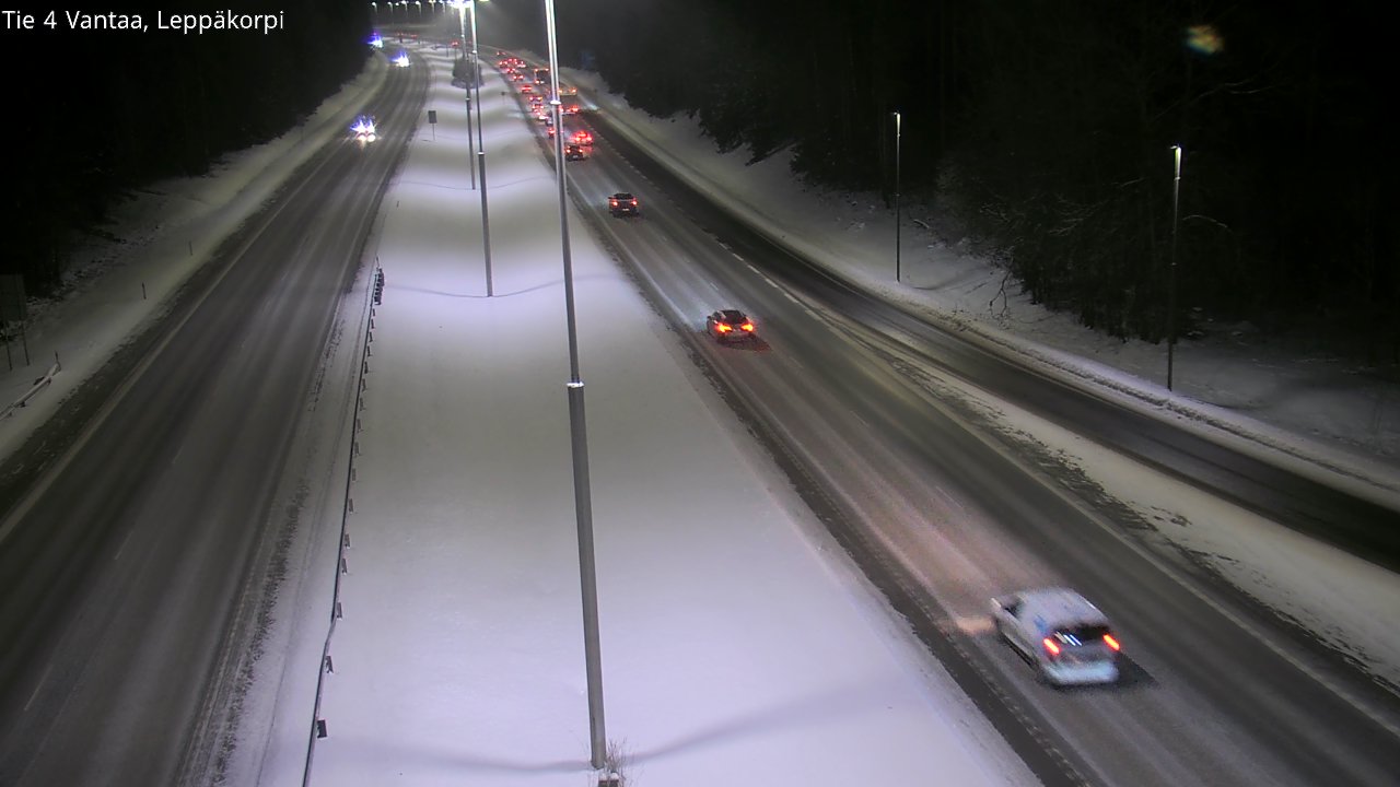 Kelikamerat Kuva Tie 4 Vantaa Leppäkorpi, Vantaa, Uusimaa