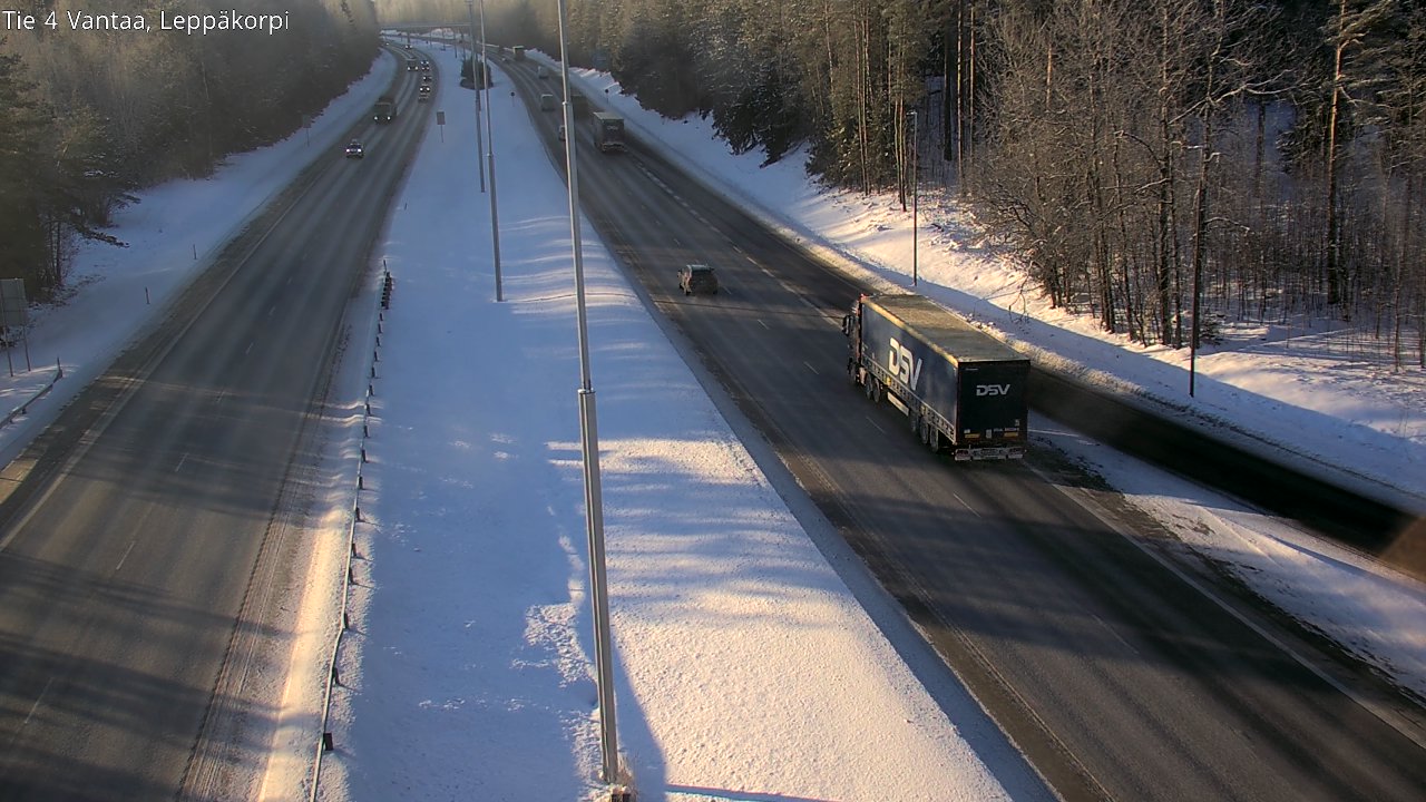 Kelikamerat Kuva Tie 4 Vantaa Leppäkorpi, Vantaa, Uusimaa