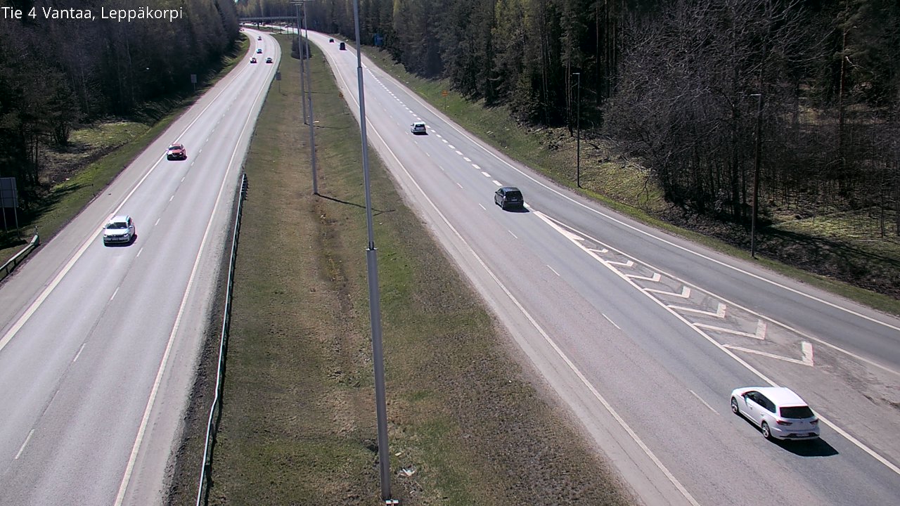 Kelikamerat Kuva Tie 4 Vantaa Leppäkorpi, Vantaa, Uusimaa