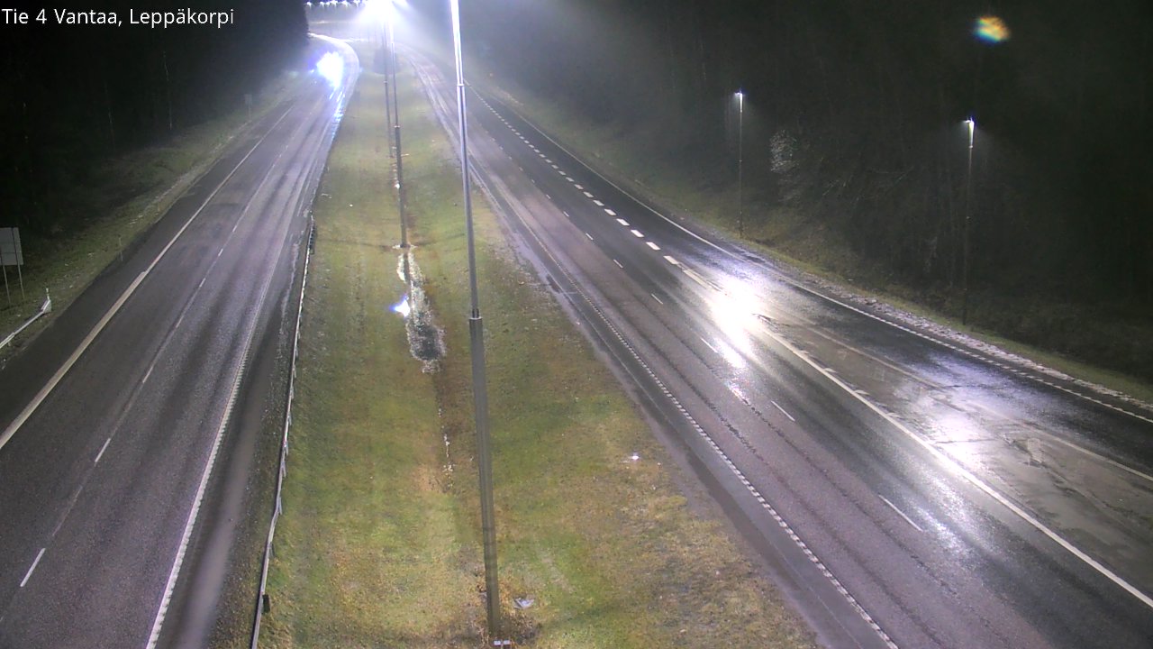 Weather Camera Image Väg 4 Vanda Alkärr, Vantaa, Uusimaa