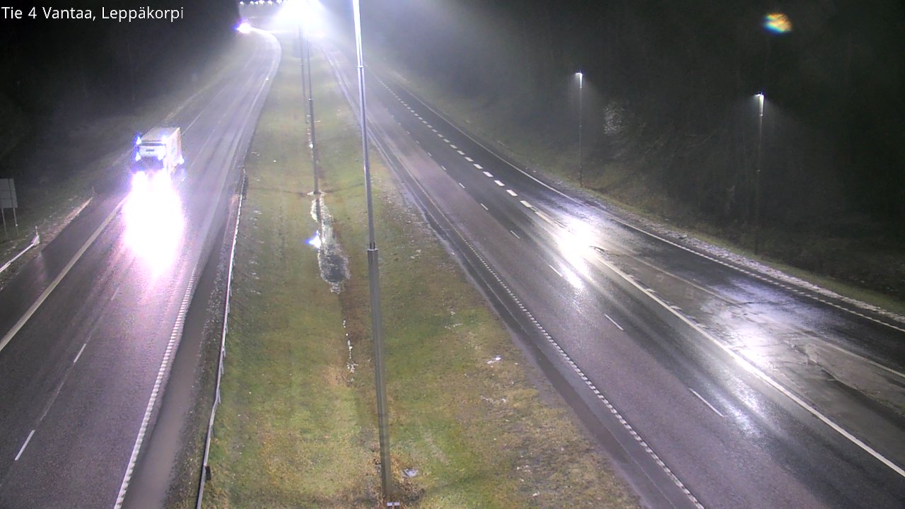 Weather Camera Image Väg 4 Vanda Alkärr, Vantaa, Uusimaa