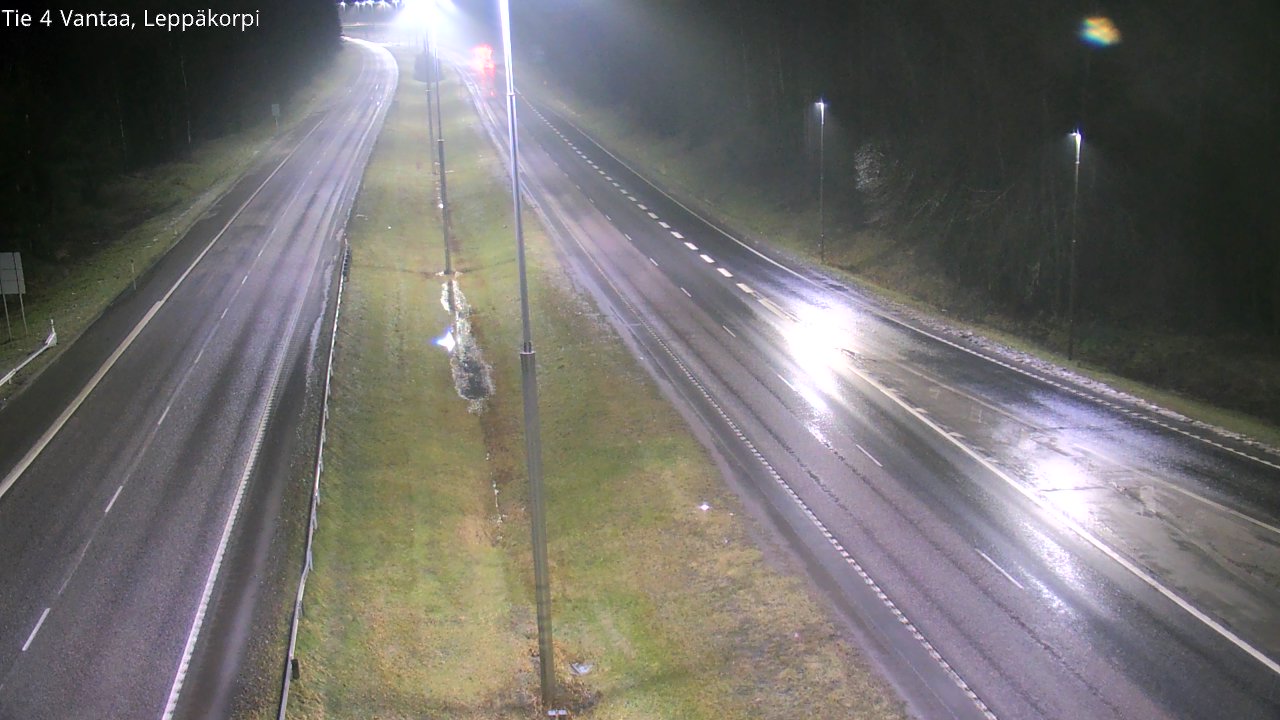 Weather Camera Image Väg 4 Vanda Alkärr, Vantaa, Uusimaa