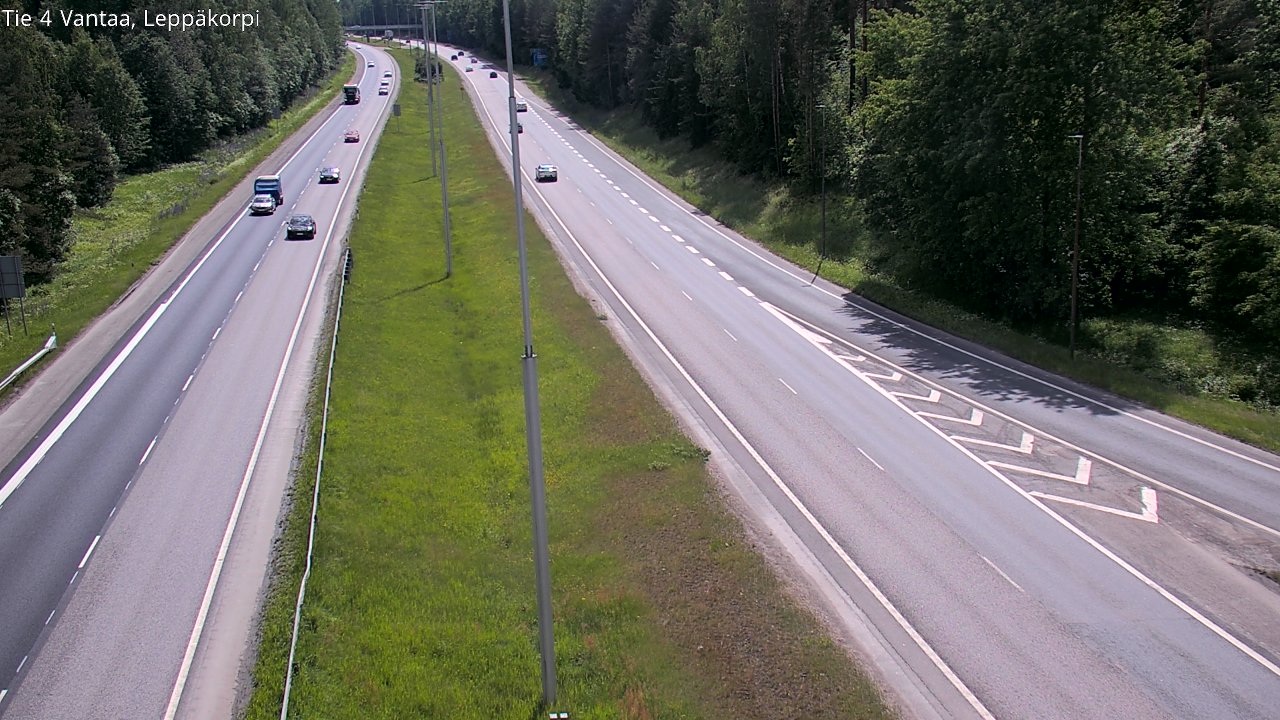 Kelikamerat Kuva Tie 4 Vantaa Leppäkorpi, Vantaa, Uusimaa