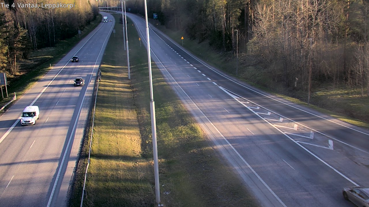 Kelikamerat Kuva Tie 4 Vantaa Leppäkorpi, Vantaa, Uusimaa