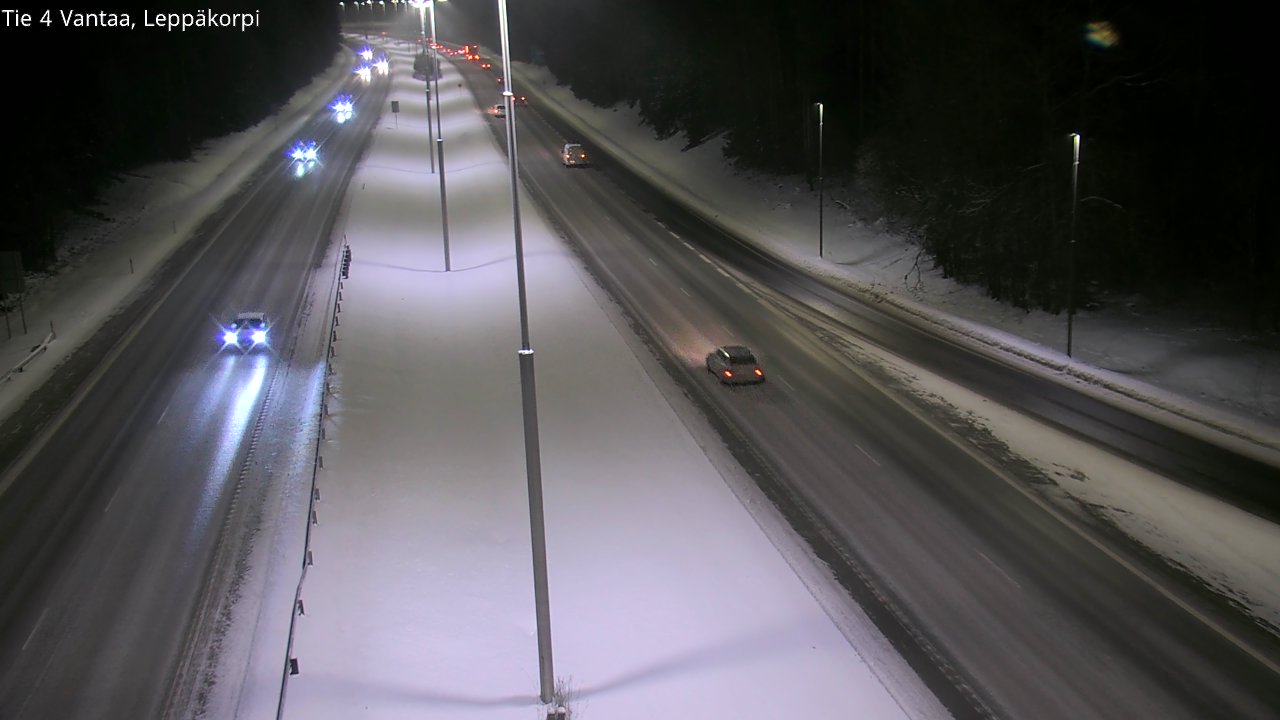 Kelikamerat Kuva Tie 4 Vantaa Leppäkorpi, Vantaa, Uusimaa