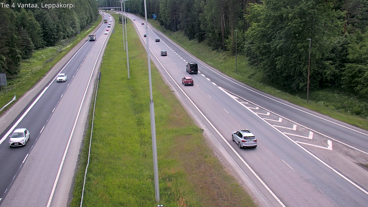 Kelikamerat Kuva Tie 4 Vantaa Leppäkorpi, Vantaa, Uusimaa