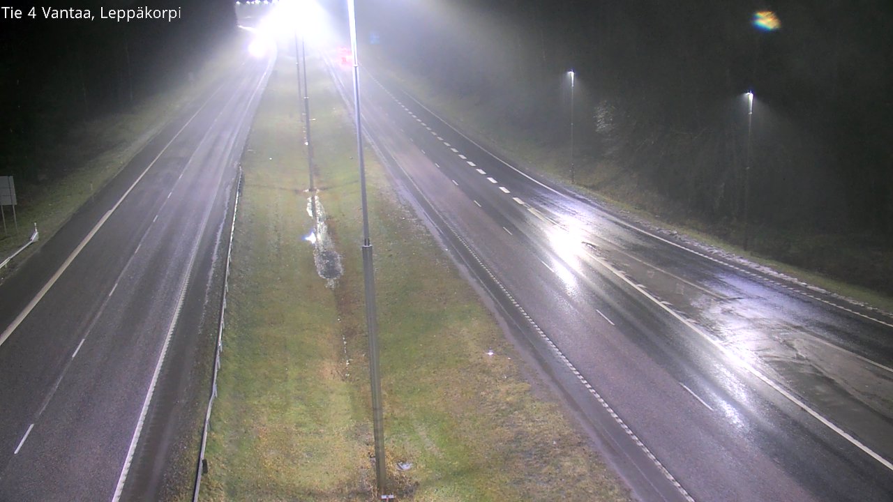 Weather Camera Image Väg 4 Vanda Alkärr, Vantaa, Uusimaa