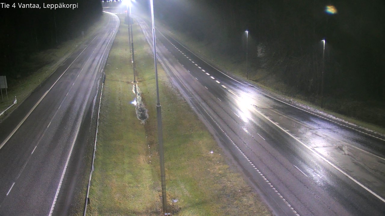 Weather Camera Image Väg 4 Vanda Alkärr, Vantaa, Uusimaa