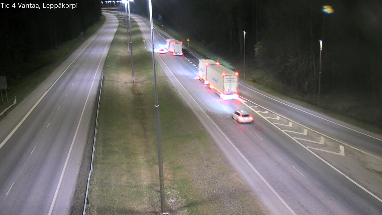 Weather Camera Image Road 4 Vantaa Leppäkorpi, Vantaa, Uusimaa