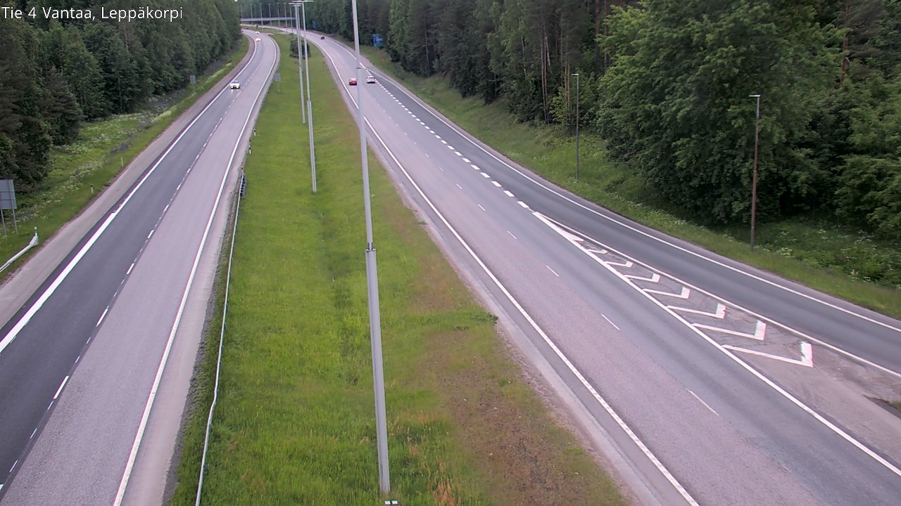 Kelikamerat Kuva Tie 4 Vantaa Leppäkorpi, Vantaa, Uusimaa