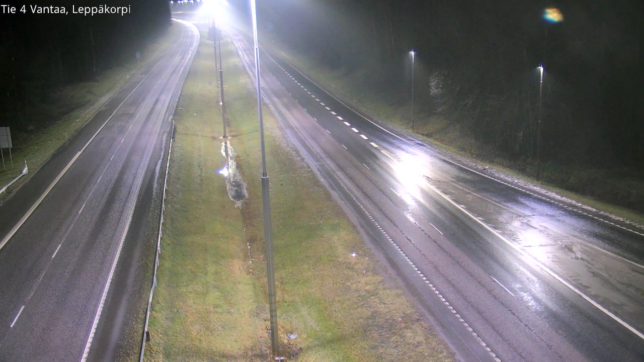 Weather Camera Image Väg 4 Vanda Alkärr, Vantaa, Uusimaa