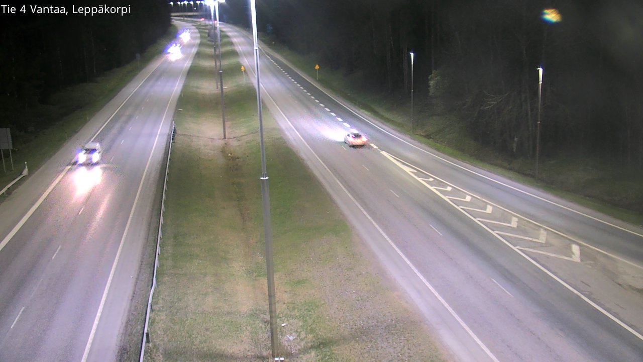 Weather Camera Image Road 4 Vantaa Leppäkorpi, Vantaa, Uusimaa
