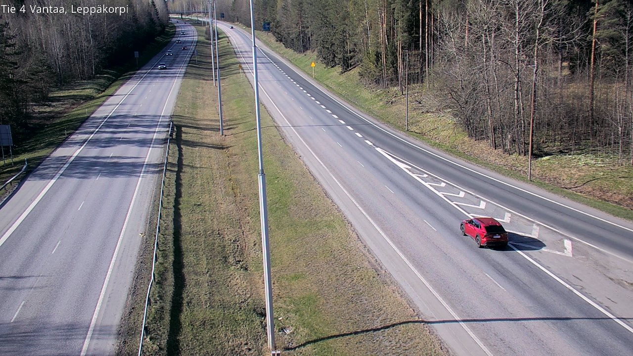 Kelikamerat Kuva Tie 4 Vantaa Leppäkorpi, Vantaa, Uusimaa