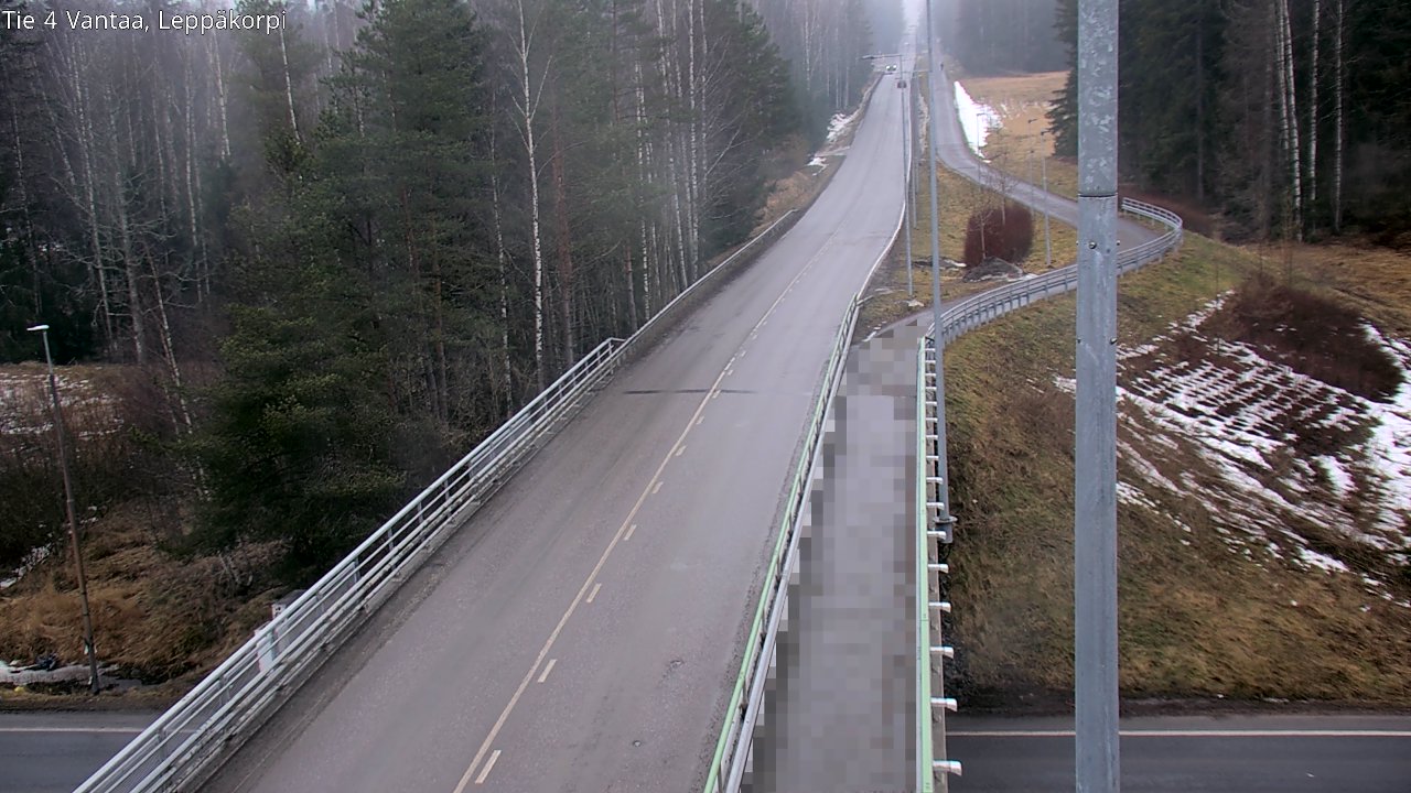 Weather Camera Image Road 4 Vantaa Leppäkorpi, Vantaa, Uusimaa