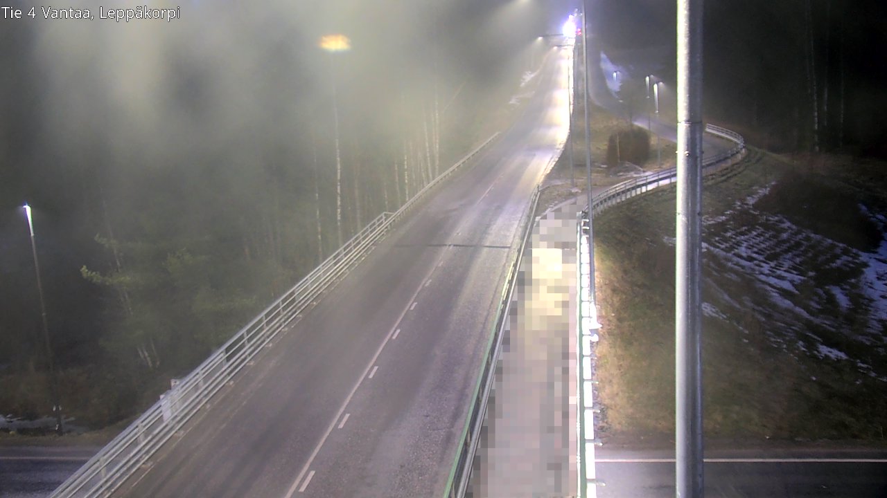 Weather Camera Image Road 4 Vantaa Leppäkorpi, Vantaa, Uusimaa
