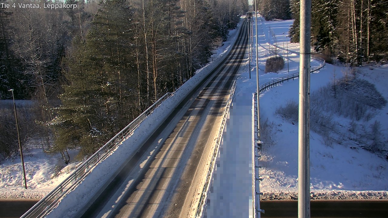 Weather Camera Image Road 4 Vantaa Leppäkorpi, Vantaa, Uusimaa