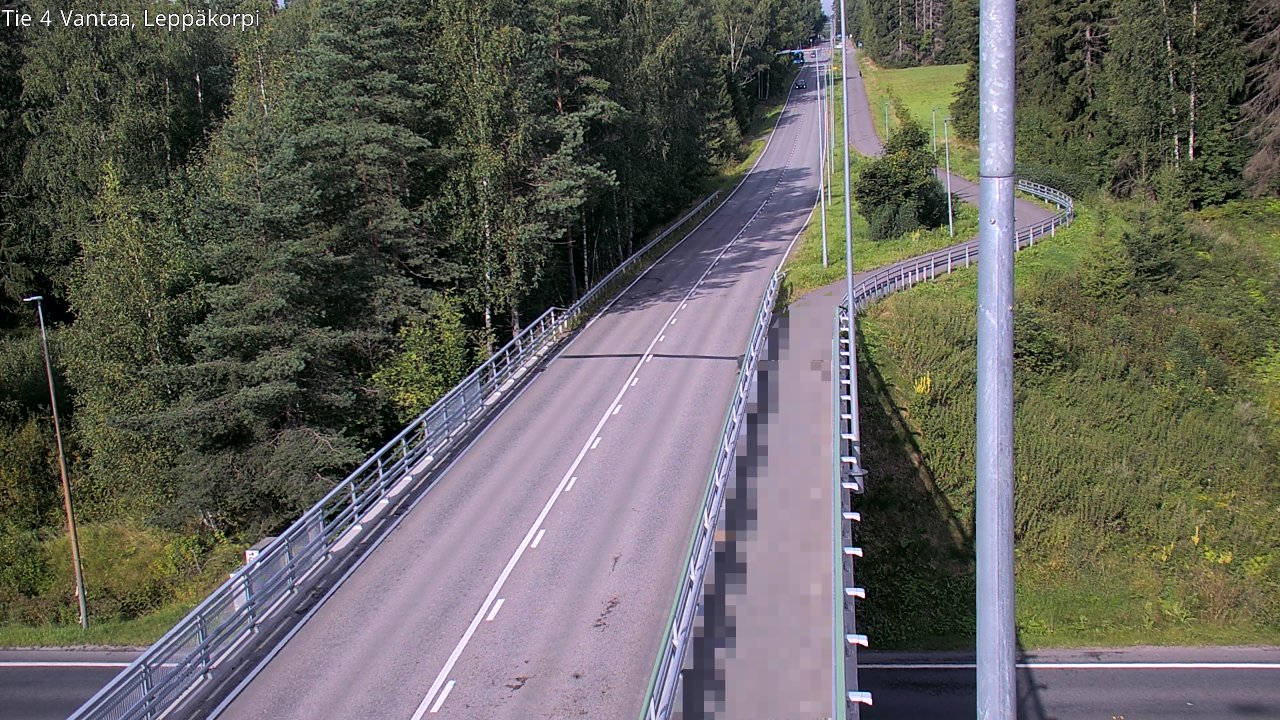 Weather Camera Image Road 4 Vantaa Leppäkorpi, Vantaa, Uusimaa