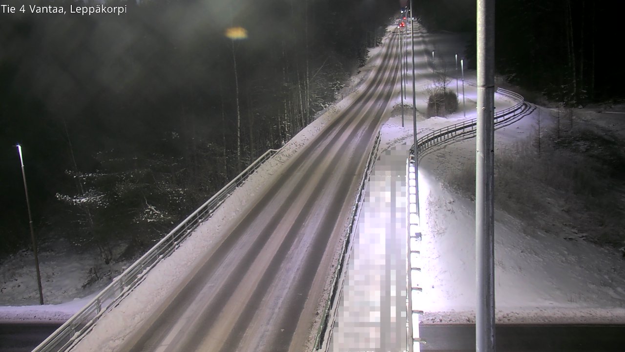 Weather Camera Image Road 4 Vantaa Leppäkorpi, Vantaa, Uusimaa