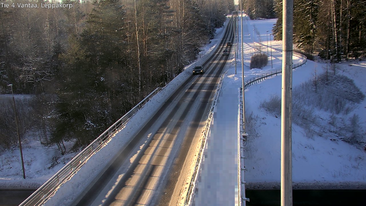 Weather Camera Image Road 4 Vantaa Leppäkorpi, Vantaa, Uusimaa