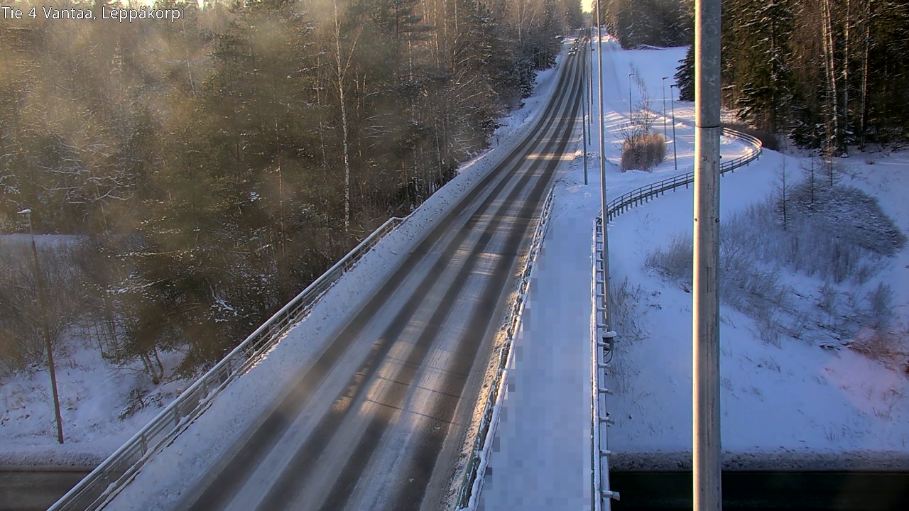 Weather Camera Image Road 4 Vantaa Leppäkorpi, Vantaa, Uusimaa