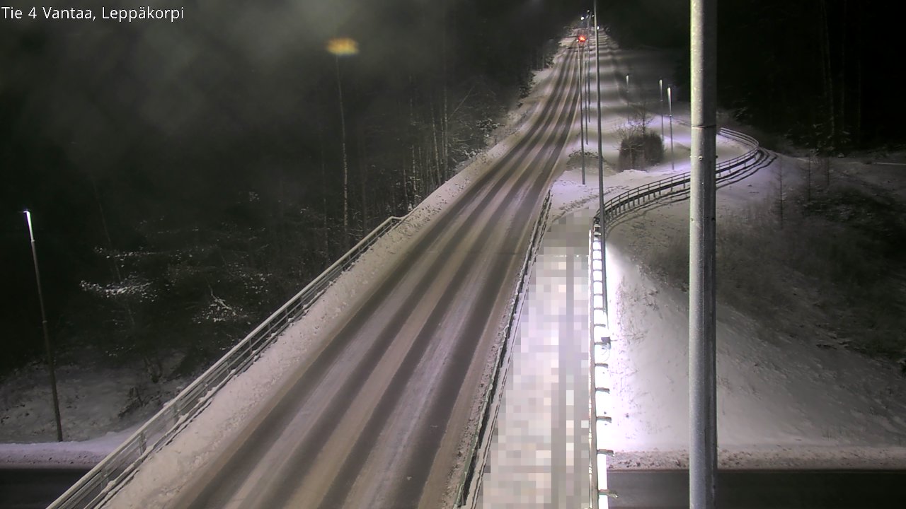 Weather Camera Image Road 4 Vantaa Leppäkorpi, Vantaa, Uusimaa