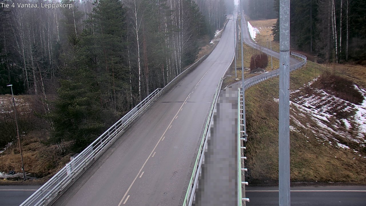 Weather Camera Image Road 4 Vantaa Leppäkorpi, Vantaa, Uusimaa
