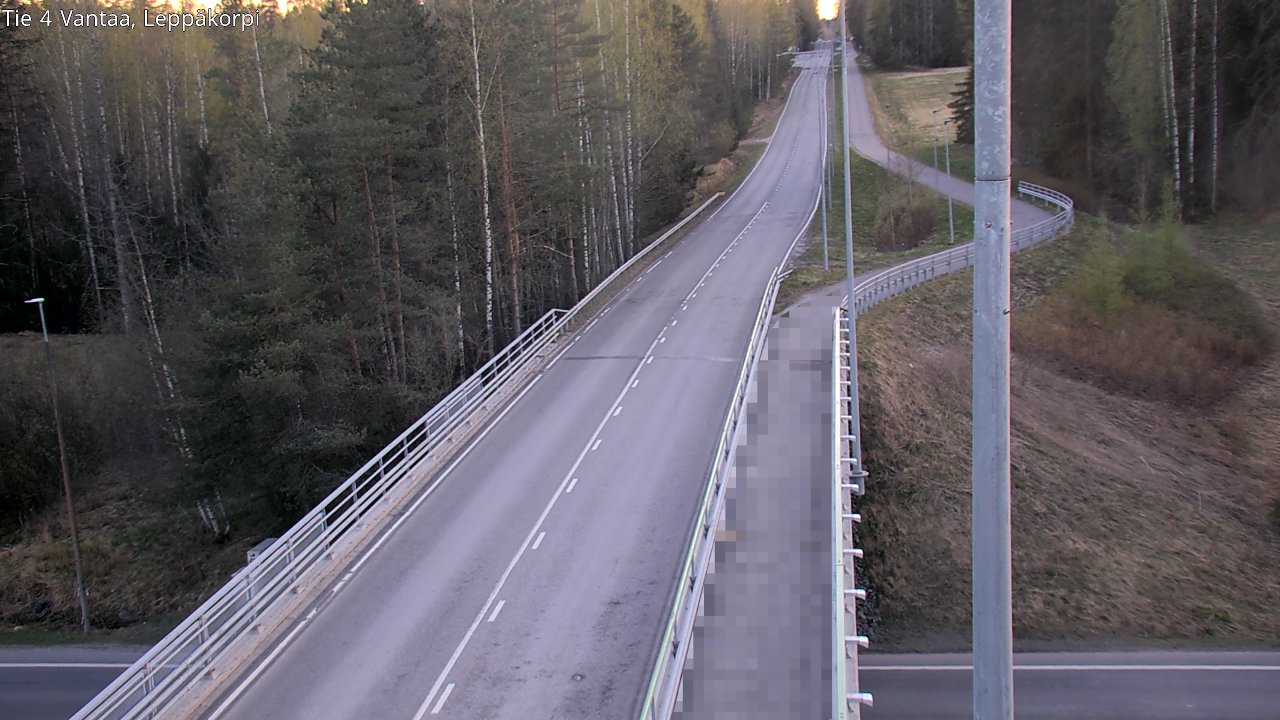 Weather Camera Image Road 4 Vantaa Leppäkorpi, Vantaa, Uusimaa