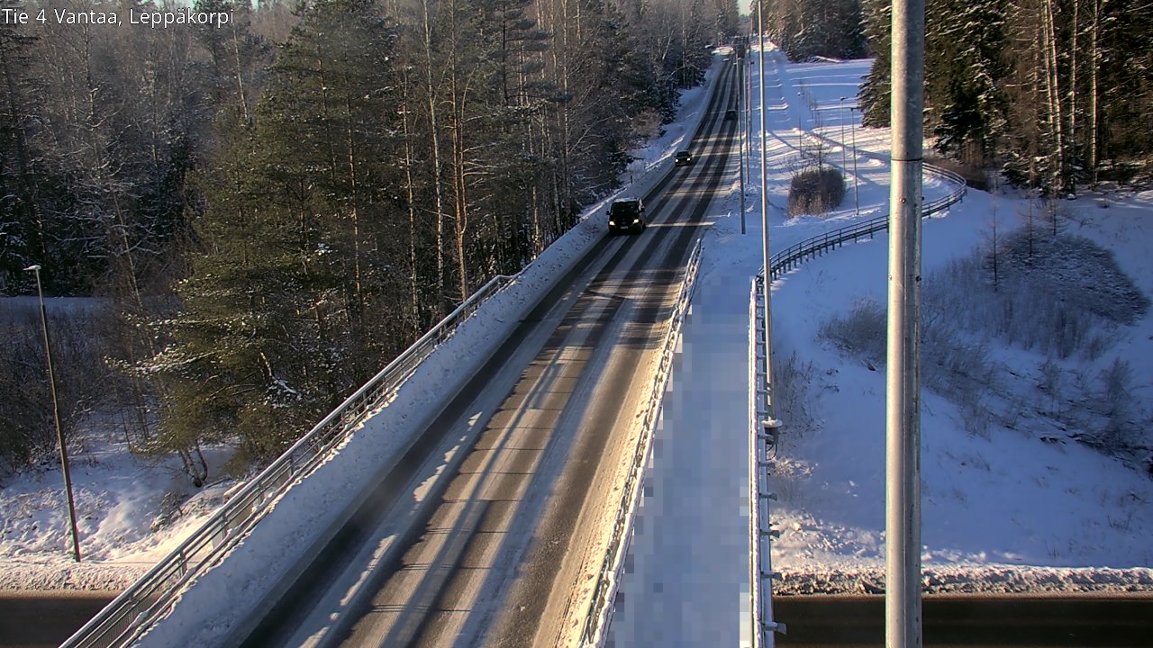 Weather Camera Image Road 4 Vantaa Leppäkorpi, Vantaa, Uusimaa