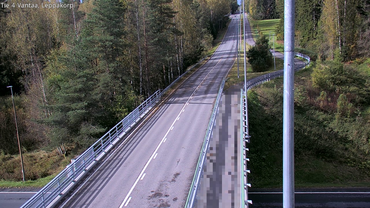 Weather Camera Image Road 4 Vantaa Leppäkorpi, Vantaa, Uusimaa