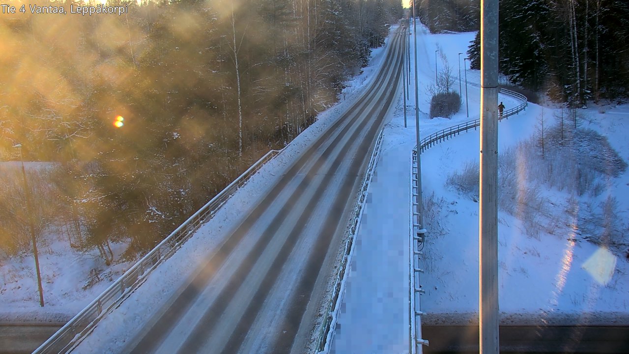 Weather Camera Image Road 4 Vantaa Leppäkorpi, Vantaa, Uusimaa