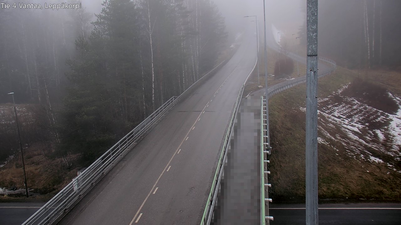 Weather Camera Image Road 4 Vantaa Leppäkorpi, Vantaa, Uusimaa